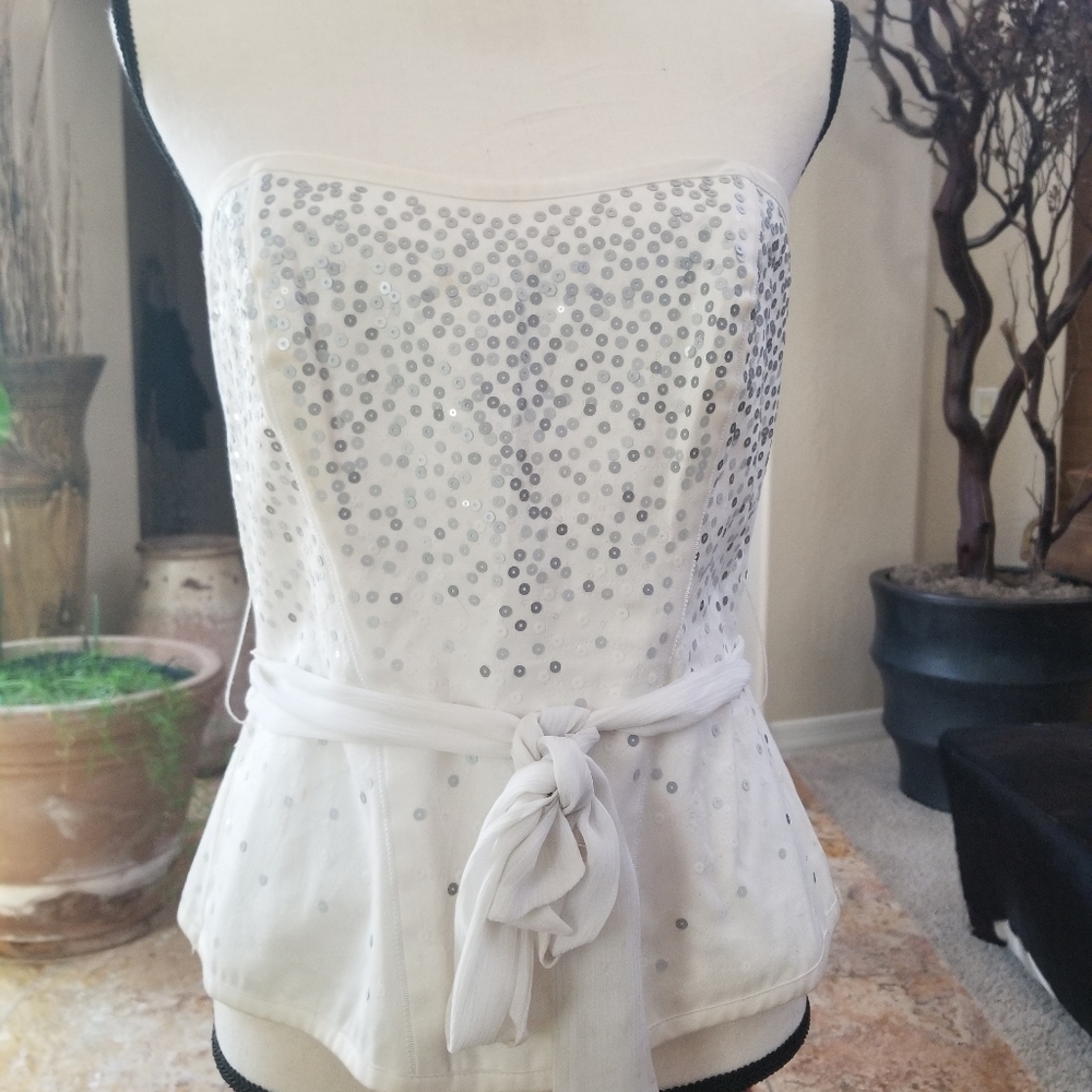 💎💎White House Black Market Bustier - Picture 1 of 4